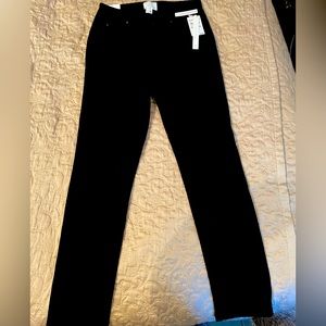 New Caslon Nordstrom brand black stretch jeans
